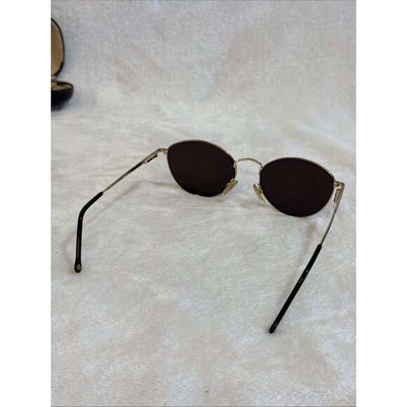 Vintage Etienne Aigner Eyeglasses Frame‎ LIBERTY 2 EA-14 Italy Gold/Black main image 4